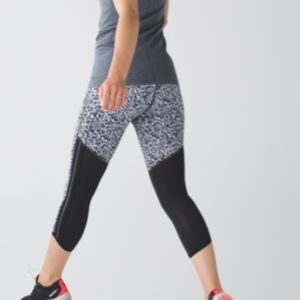 Lululemon Pace Pusher Crop Mini High Rise